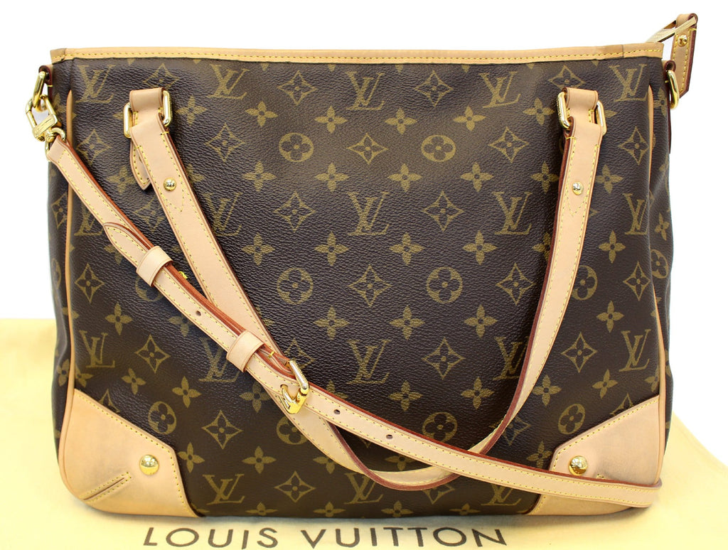 LOUIS VUITTON Estrela MM Monogram Canvas Brown Shoulder Bag