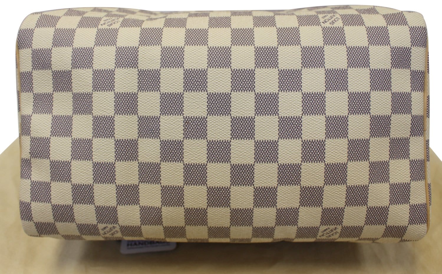 LOUIS VUITTON Speedy 30 Damier Azur Satchel Handbag