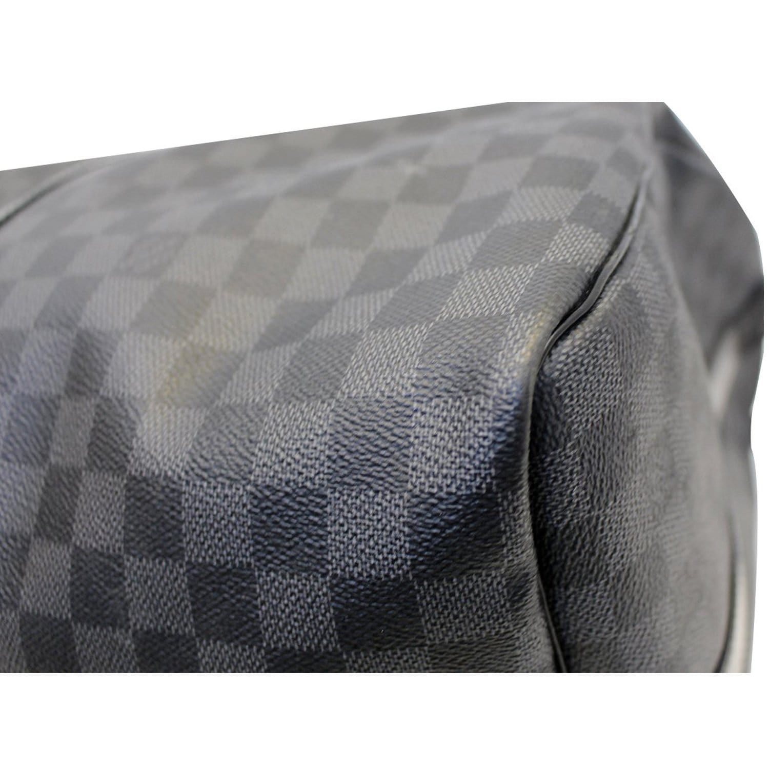 LOUIS VUITTON Keepall 55 Damier Graphite Bandouliere Travel Bag