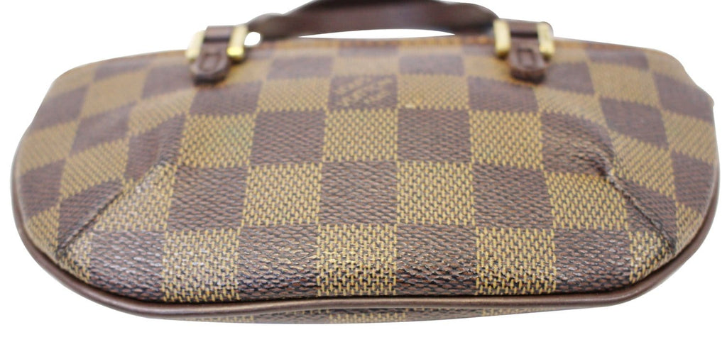 LOUIS VUITTON Damier Ebene Brown Pouch