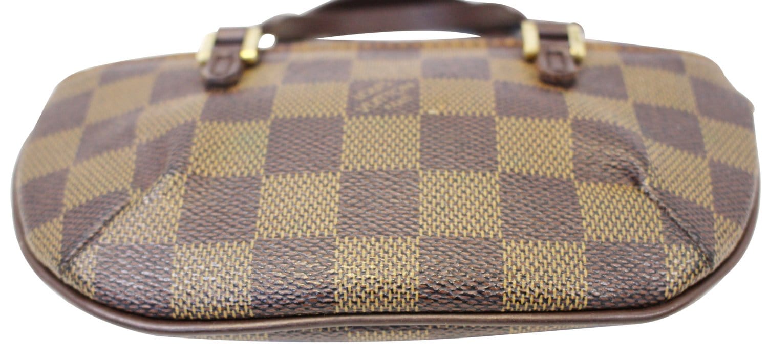 LOUIS VUITTON Damier Ebene Brown Pouch