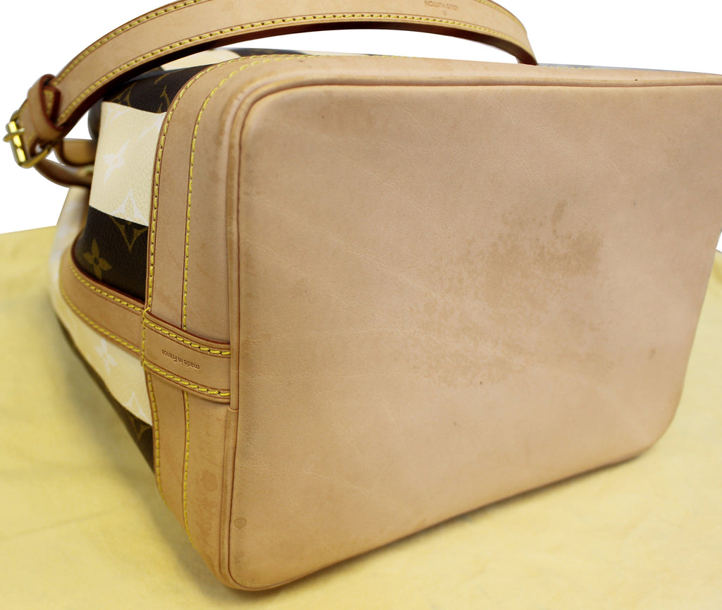 LOUIS VUITTON Noe Large Monogram Rayure Shoulder Bag
