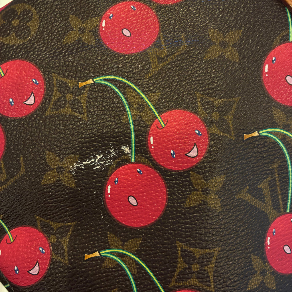 Louis Vuitton 2005 Monogram Cherry Keepall 45 Duffle Handbag M95011