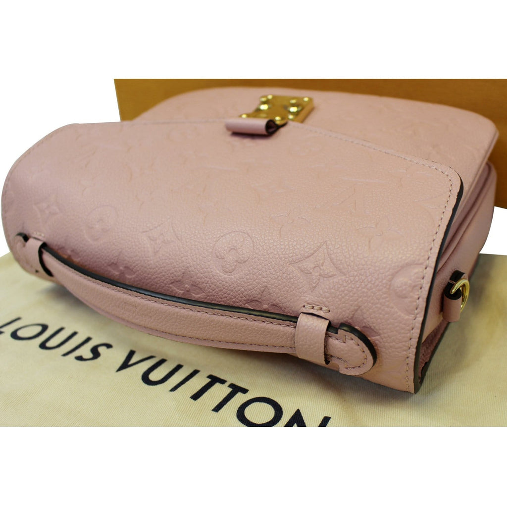 LOUIS VUITTON Metis Pochette Empreinte Crossbody Bag Rose Poudre