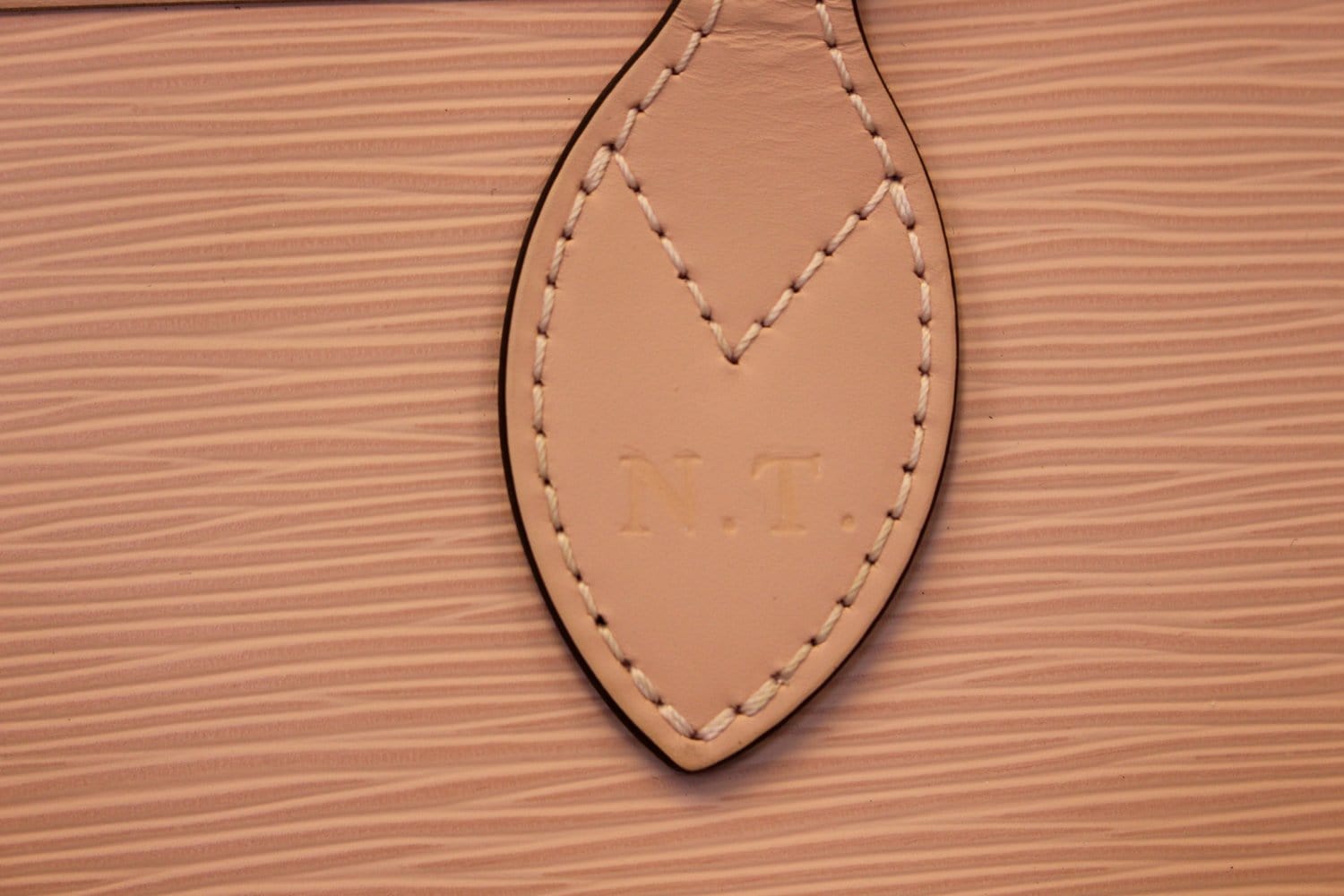 LOUIS VUITTON Neverfull MM Epi Leather Tote Shoulder Bag Pink