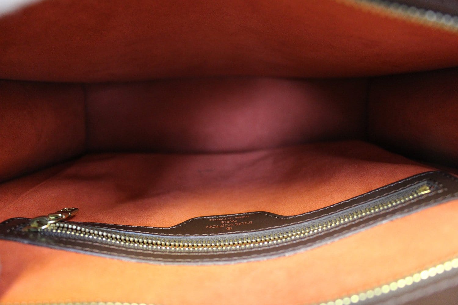 LOUIS VUITTON Damier Canvas Venice Sac-Plat Tote Bag