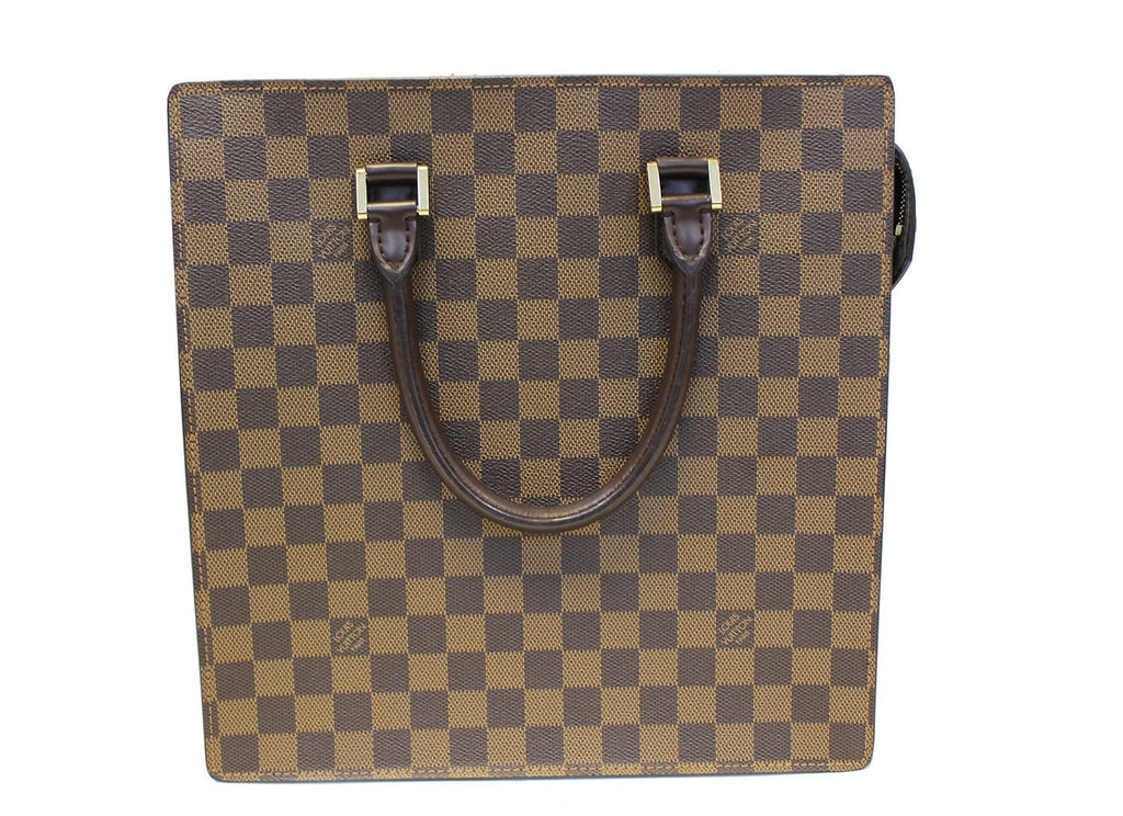 LOUIS VUITTON Damier Canvas Venice Sac-Plat Tote Bag