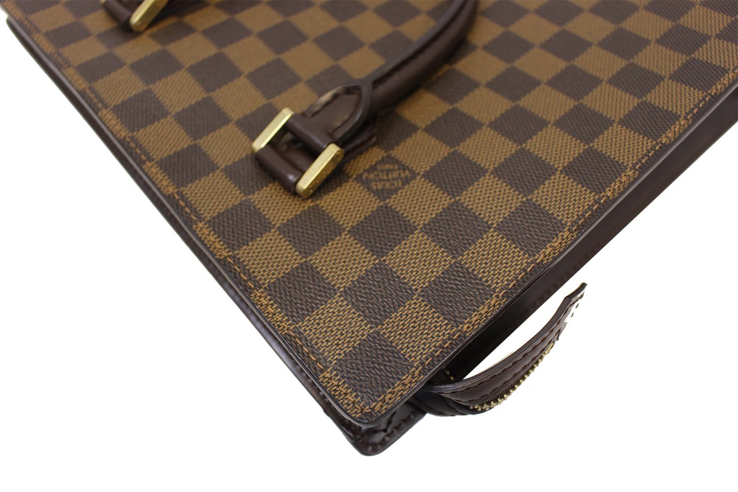 LOUIS VUITTON Damier Canvas Venice Sac-Plat Tote Bag