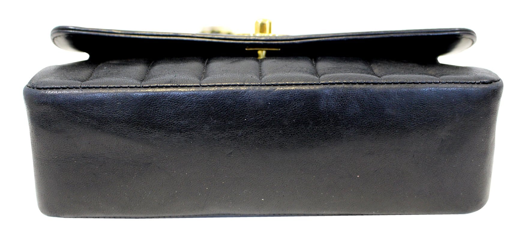 Chanel Shoulder Bag - CHANEL Purse Vertical Caviar Leather Leather