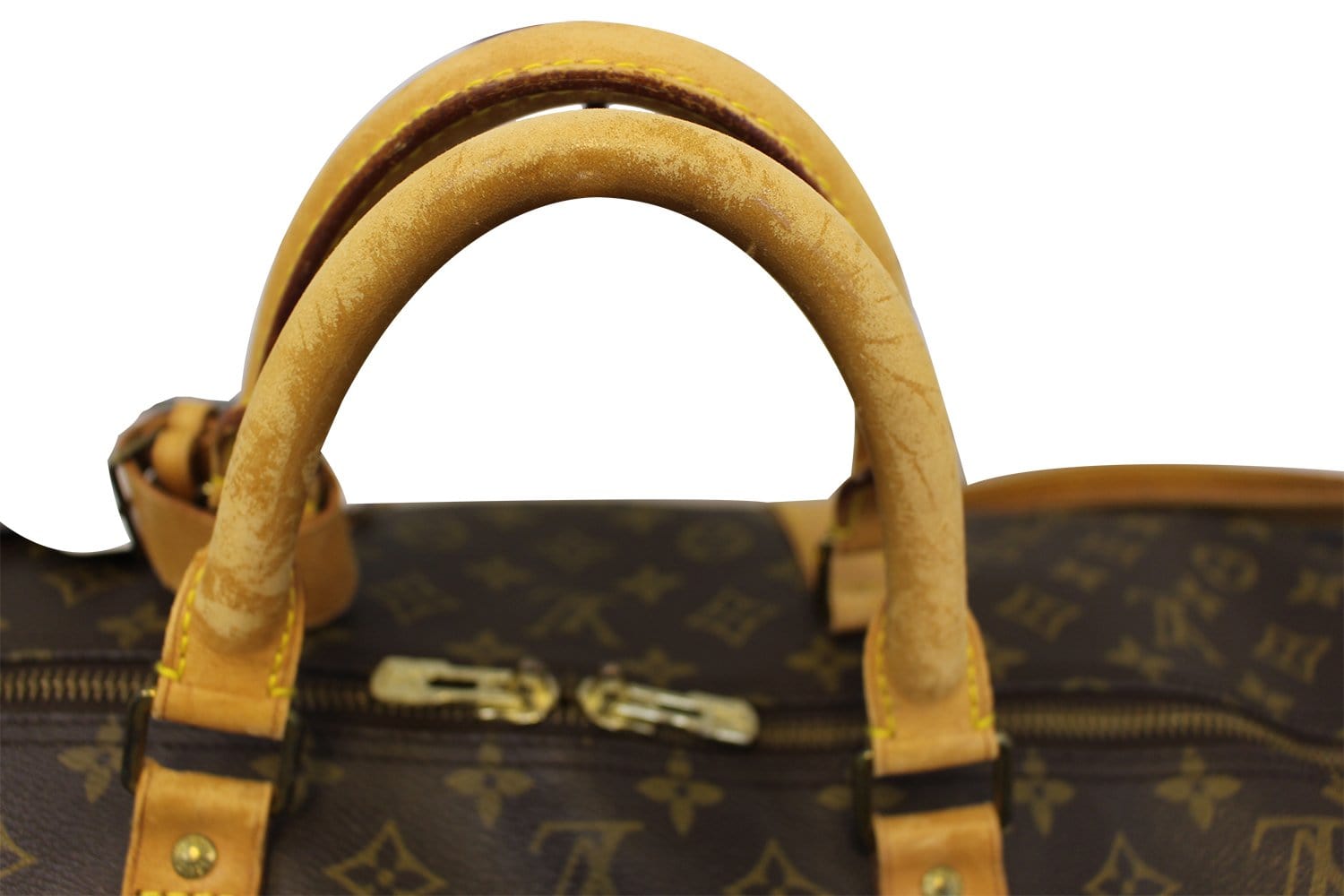 LOUIS VUITTON Monogram Canvas Keepall 60 Bandouliere Travel Bag