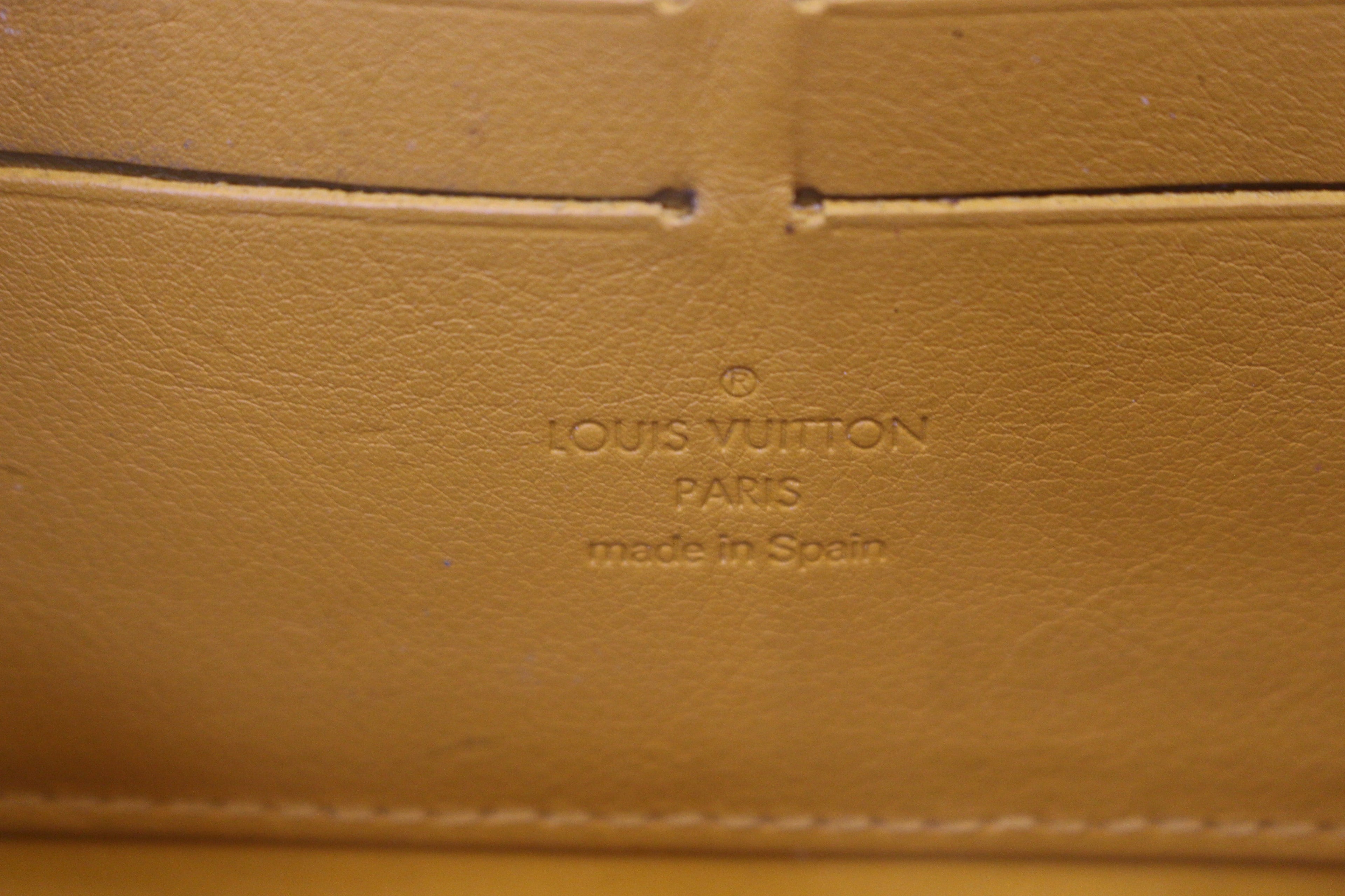 LOUIS VUITTON Blue Denim Monogram Zippy Wallet