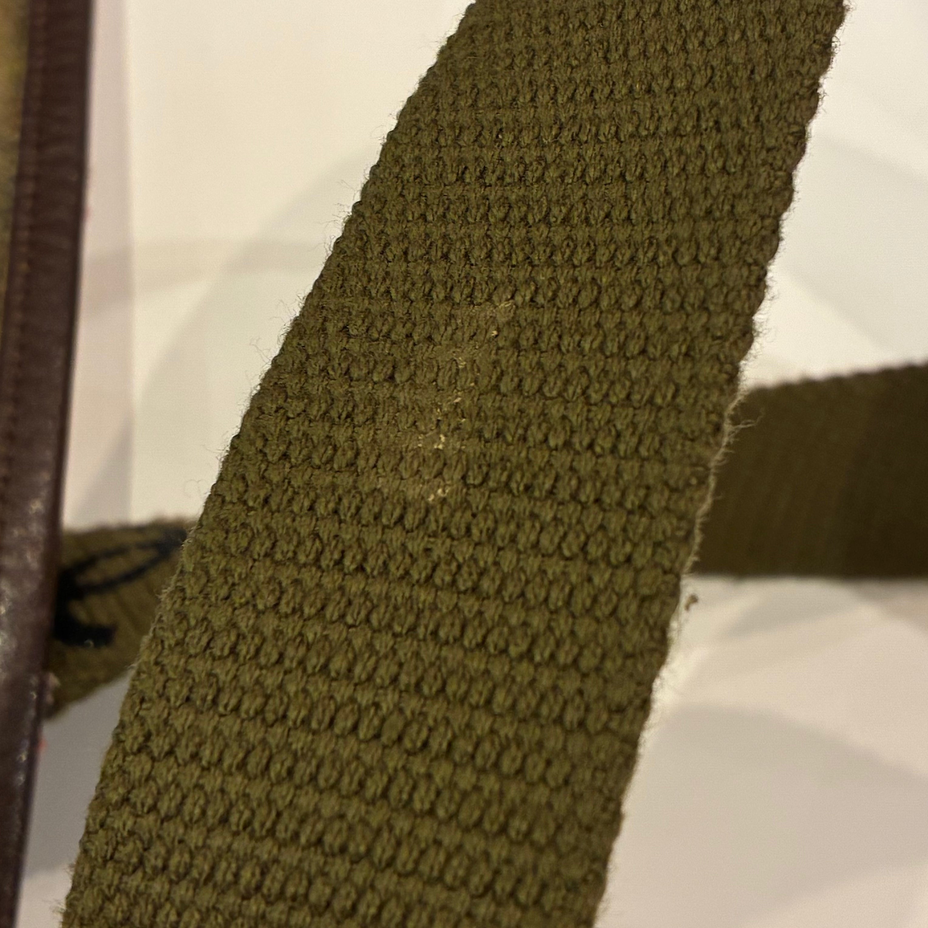 Chanel Khaki Canvas Graffiti On The Pavements Shoulder Bag