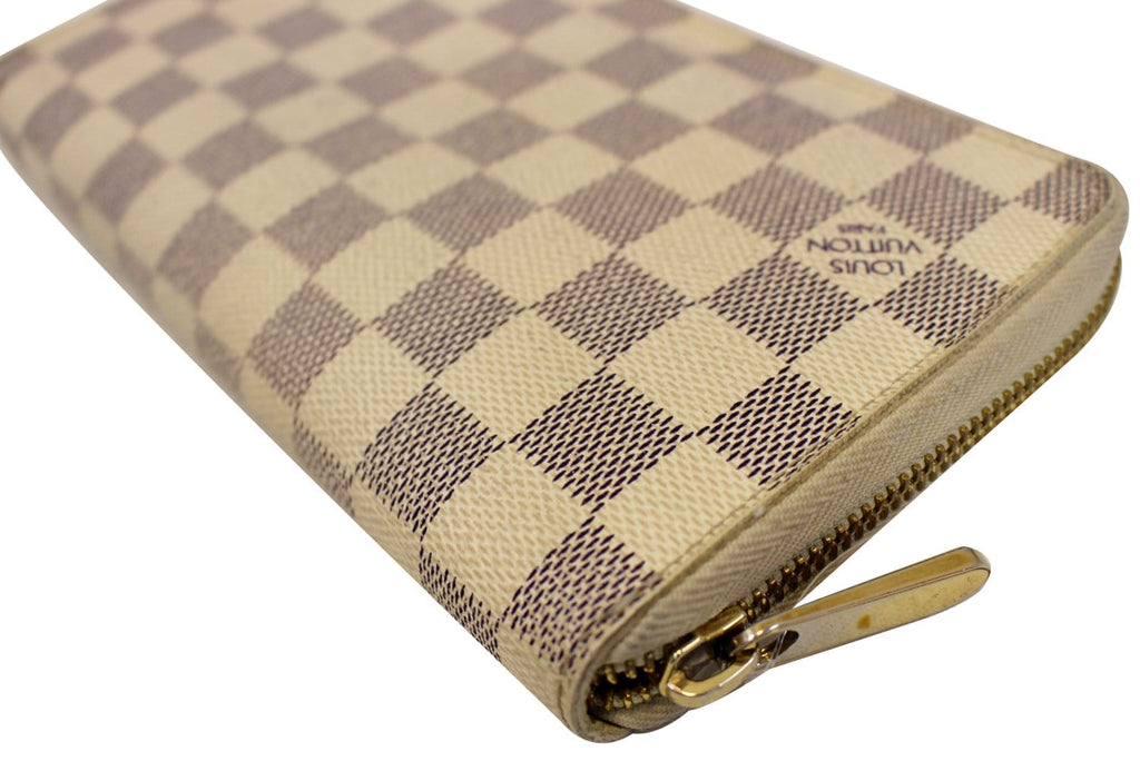 LOUIS VUITTON Damier Azur Zippy Organizer Wallet