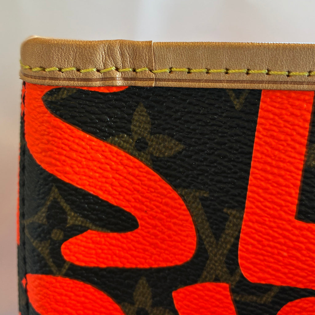 Louis Vuitton Orange Monogram Neverfull GM Tote Bag M93702