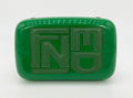 Fendi Green Logo Box Clutch