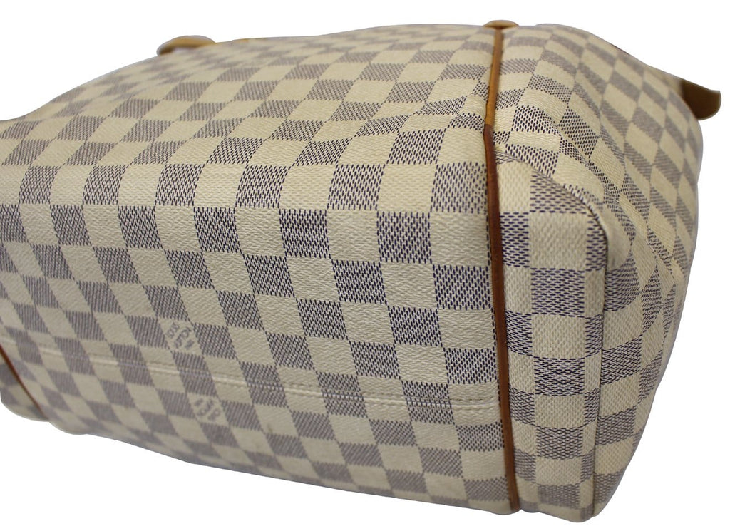 LOUIS VUITTON Damier Azur Totally MM Shoulder Handbag