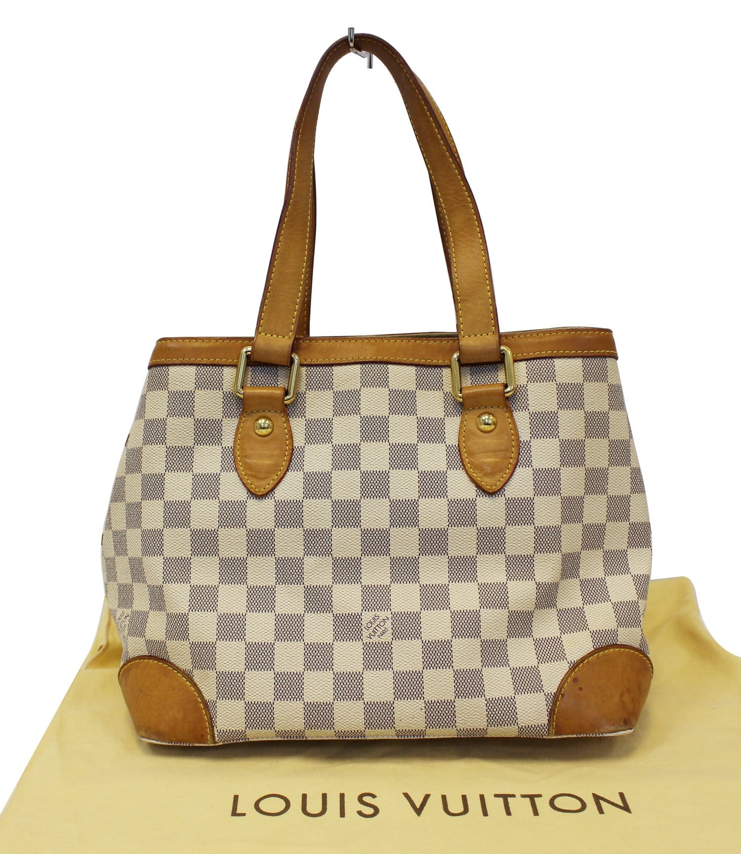 LOUIS VUITTON Damier Azur Hampstead PM Shoulder Bag