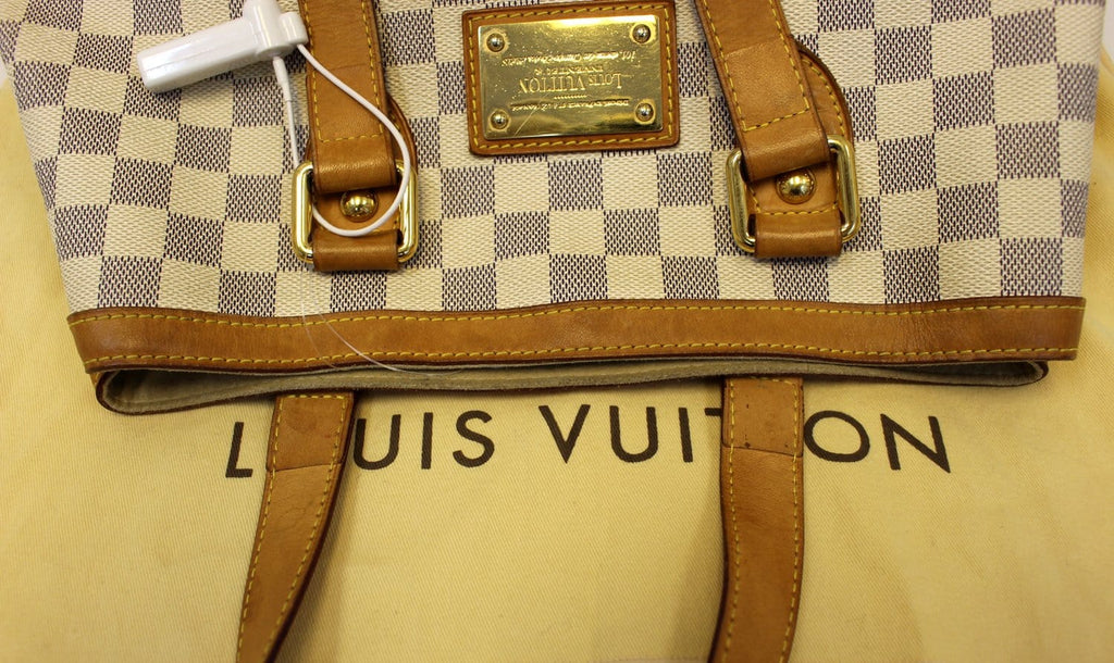 LOUIS VUITTON Damier Azur Hampstead PM Shoulder Bag