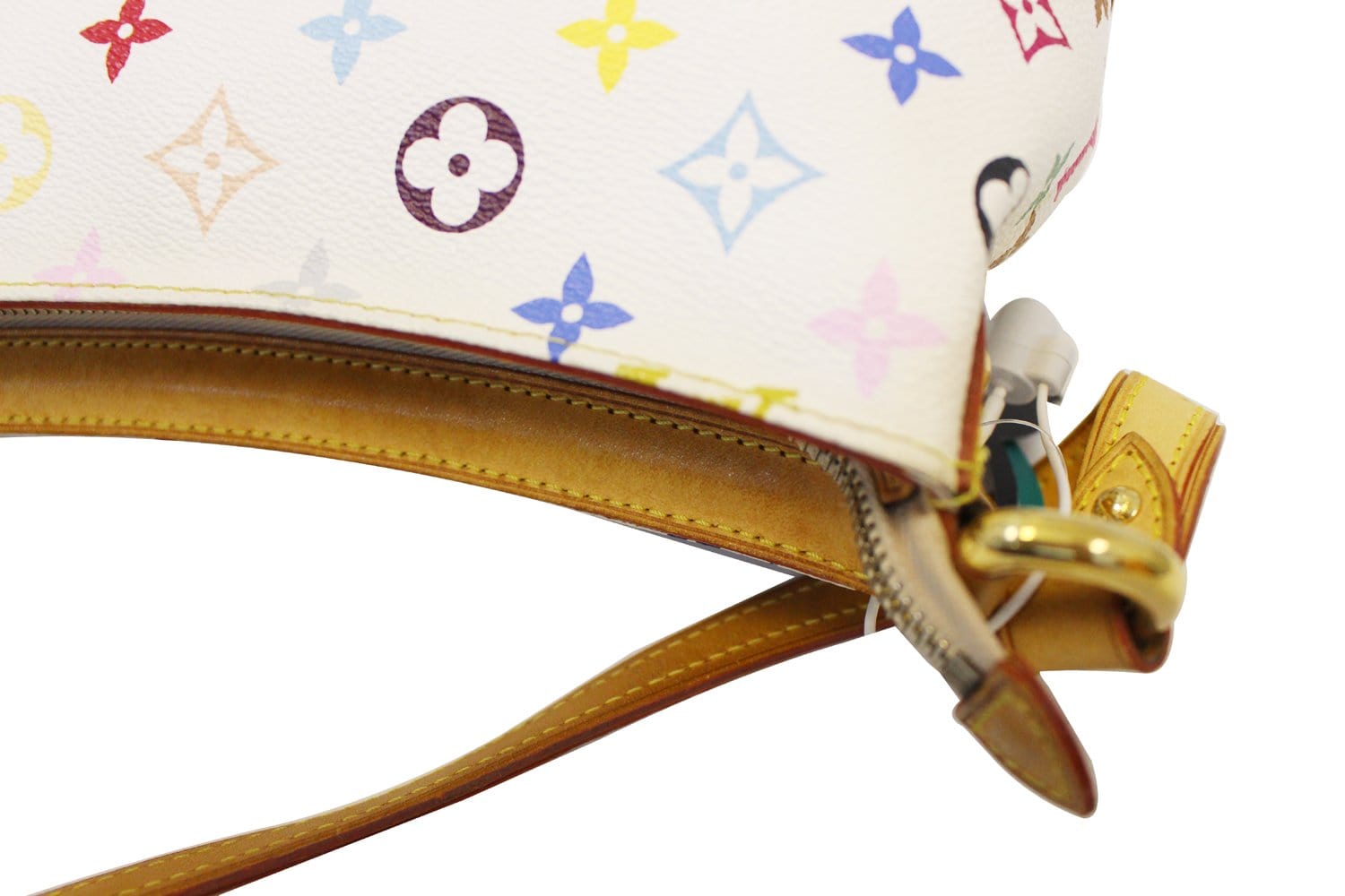 LOUIS VUITTON Monogram Multicolor Eliza White Shoulder Bag