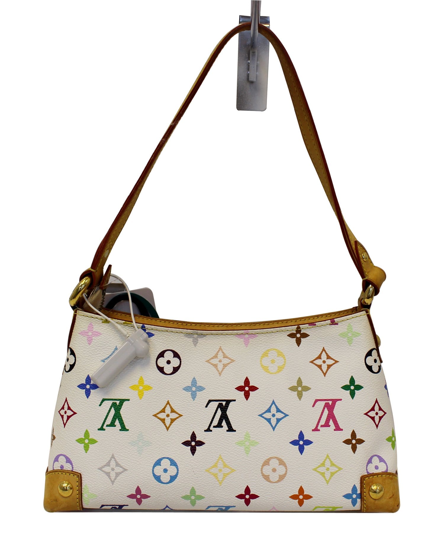 LOUIS VUITTON Monogram Multicolor Eliza White Shoulder Bag