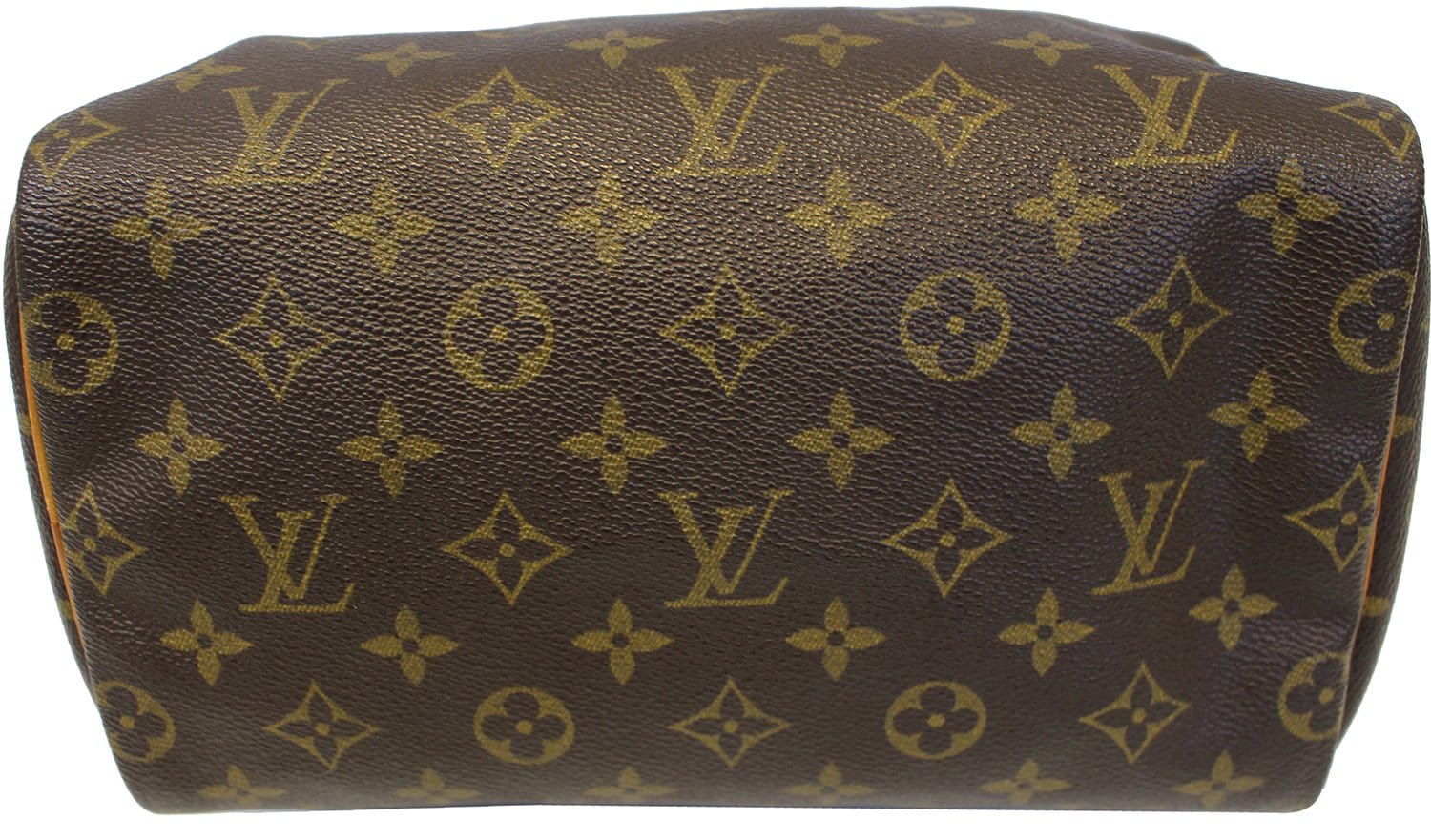 LOUIS VUITTON Monogram Canvas Speedy 25 Brown Satchel Bag