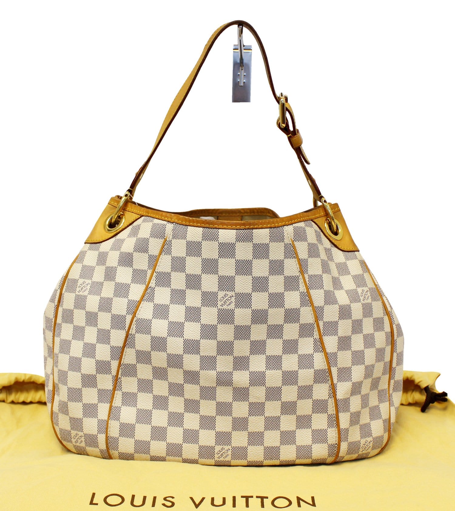 LOUIS VUITTON Damier Azur Galliera PM Shoulder Bag
