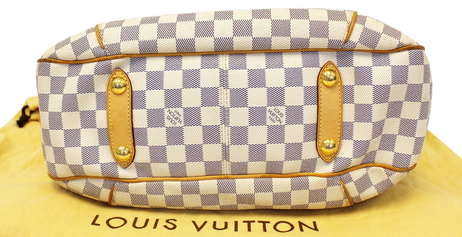 LOUIS VUITTON Damier Azur Galliera PM Shoulder Bag