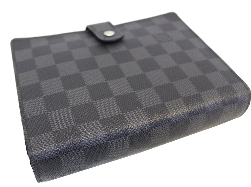 LOUIS VUITTON Damier Graphite Agenda MM Day Planner Cover