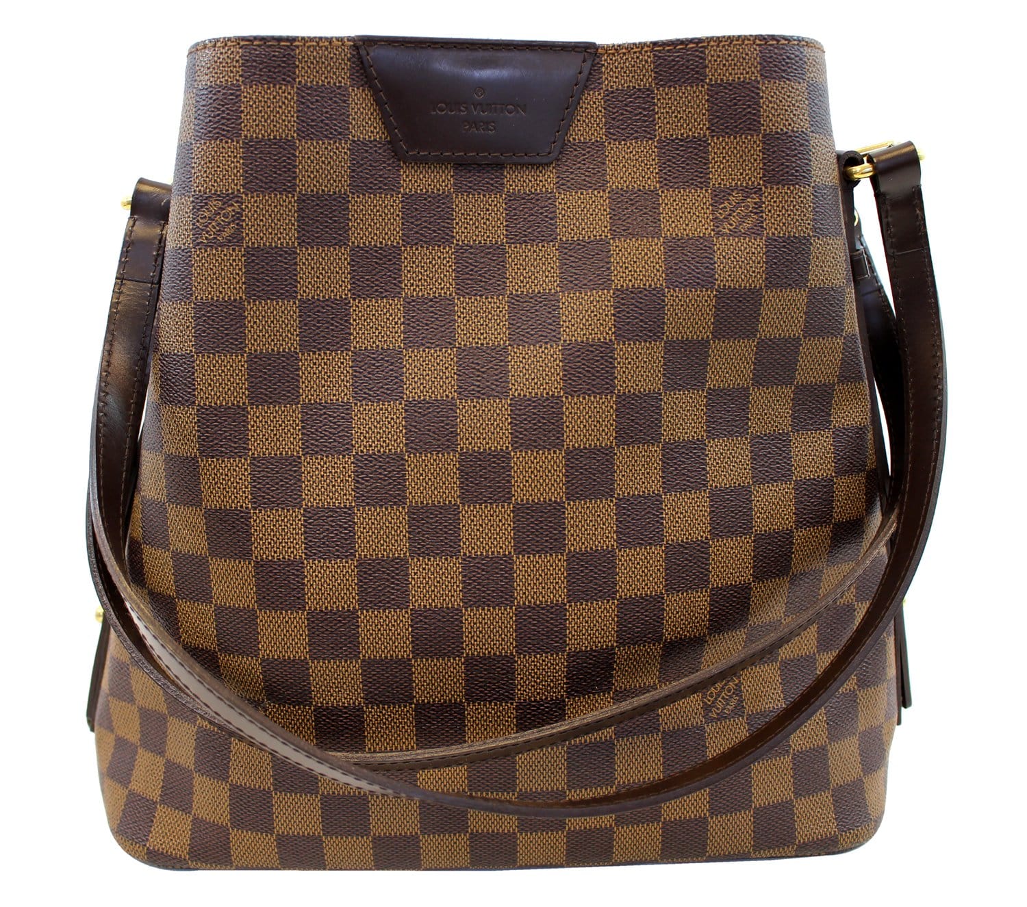 LOUIS VUITTON Cabas Rivington Damier Ebene  Shoulder Bag