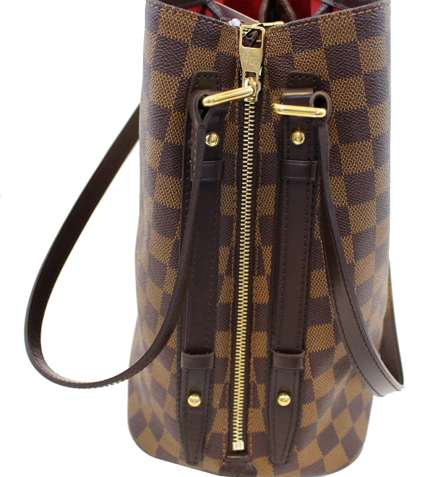 LOUIS VUITTON Cabas Rivington Damier Ebene  Shoulder Bag