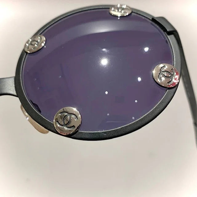 CHANEL Round Sunglasses