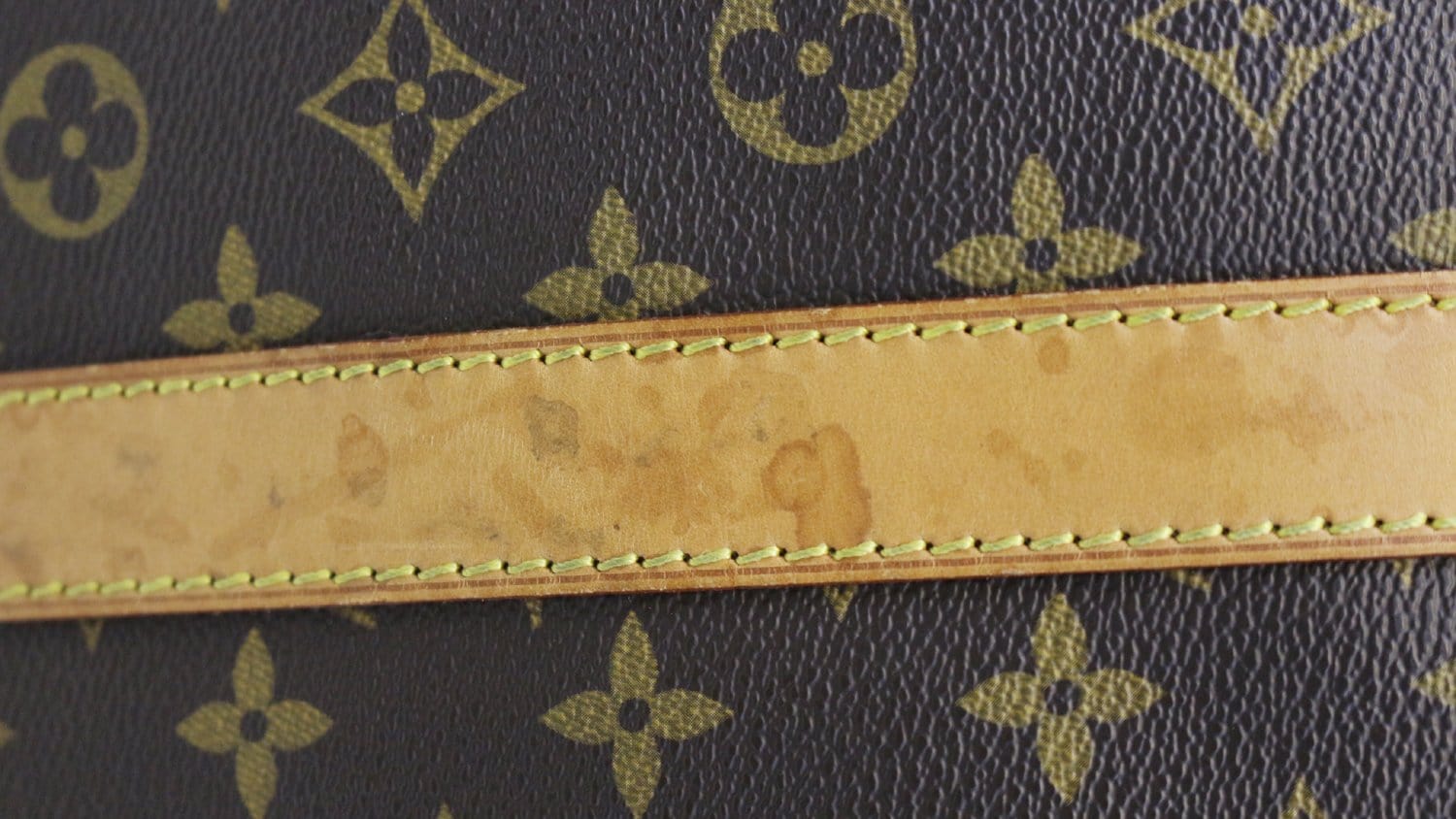 LOUIS VUITTON Monogram Canvas Brown Keepall 60 Travel Bag