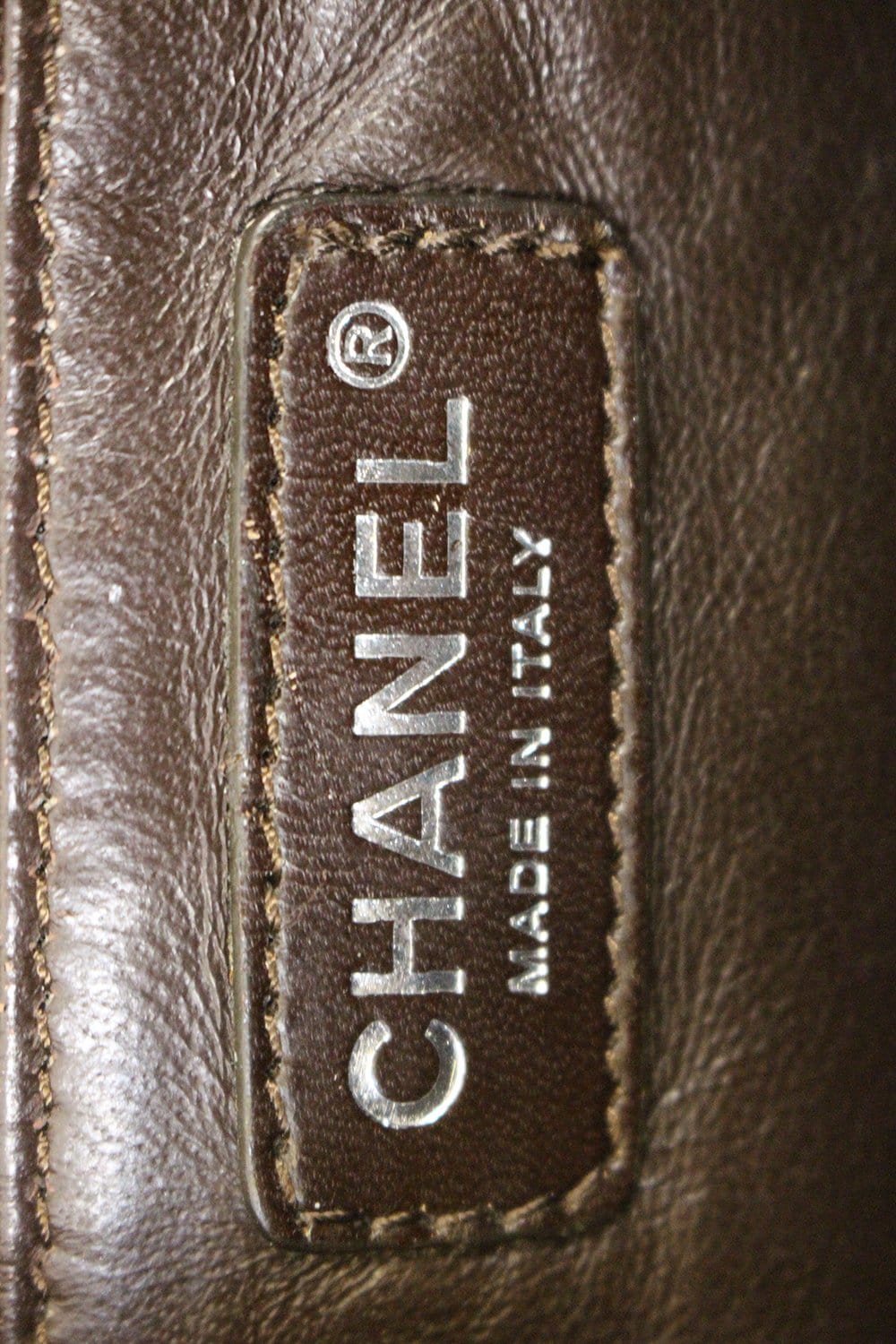 Chanel Caviar Leather Leather Grand Shopping Tote Brown Bag - Final Call