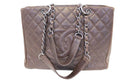 Chanel Caviar Leather Leather Grand Shopping Tote Brown Bag - Final Call