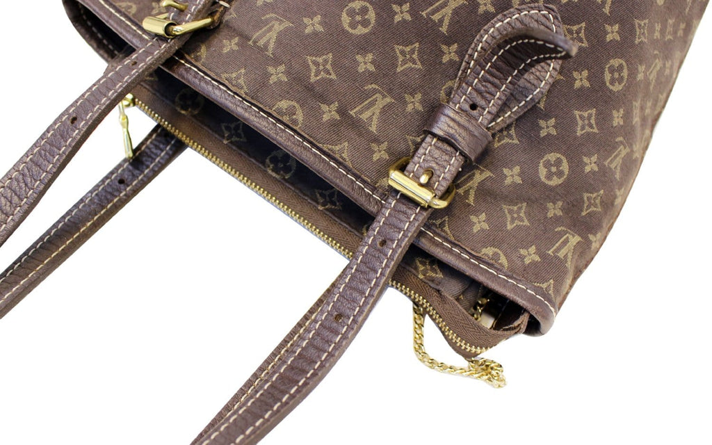 LOUIS VUITTON Monogram Mini Lin Bucket PM Shoulder Bag