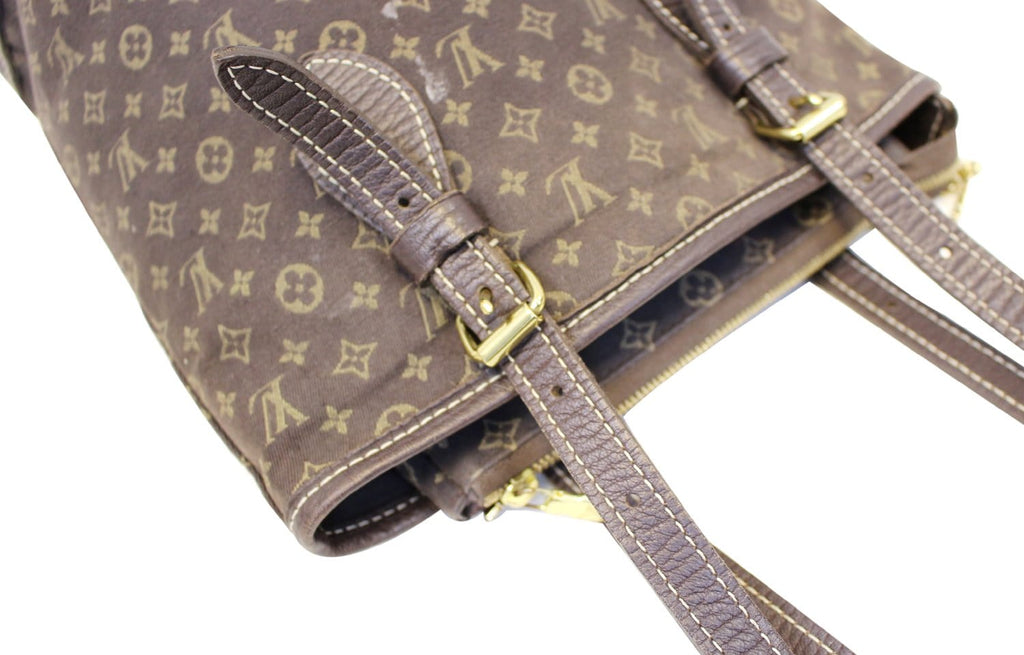 LOUIS VUITTON Monogram Mini Lin Bucket PM Shoulder Bag