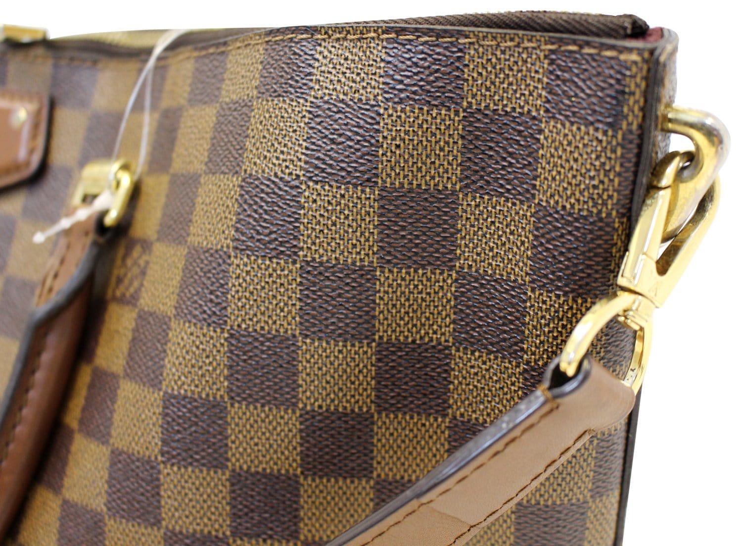 LOUIS VUITTON Damier Ebene Belmont Shoulder Handbag