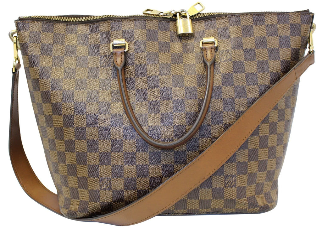 LOUIS VUITTON Damier Ebene Belmont Shoulder Handbag
