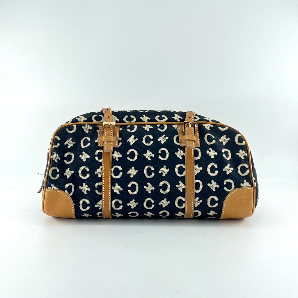 Celineline Vintage Canvas Shoulder Bag