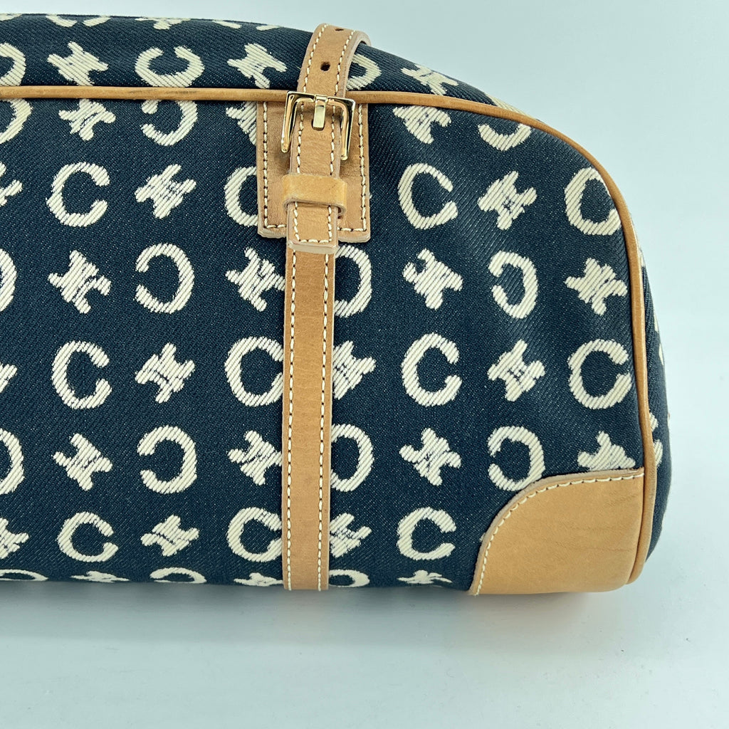 Celineline Vintage Canvas Shoulder Bag