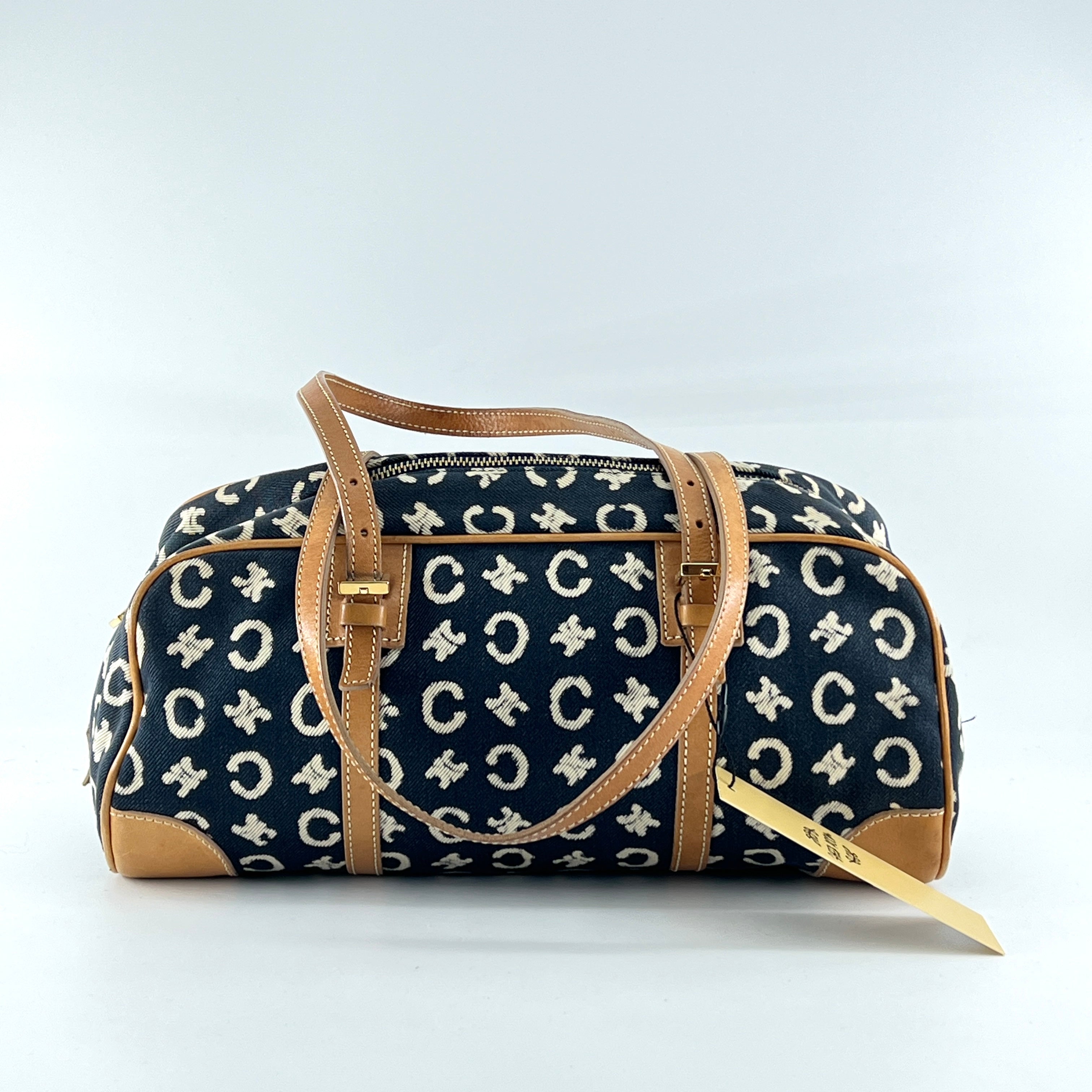 Celineline Vintage Canvas Shoulder Bag