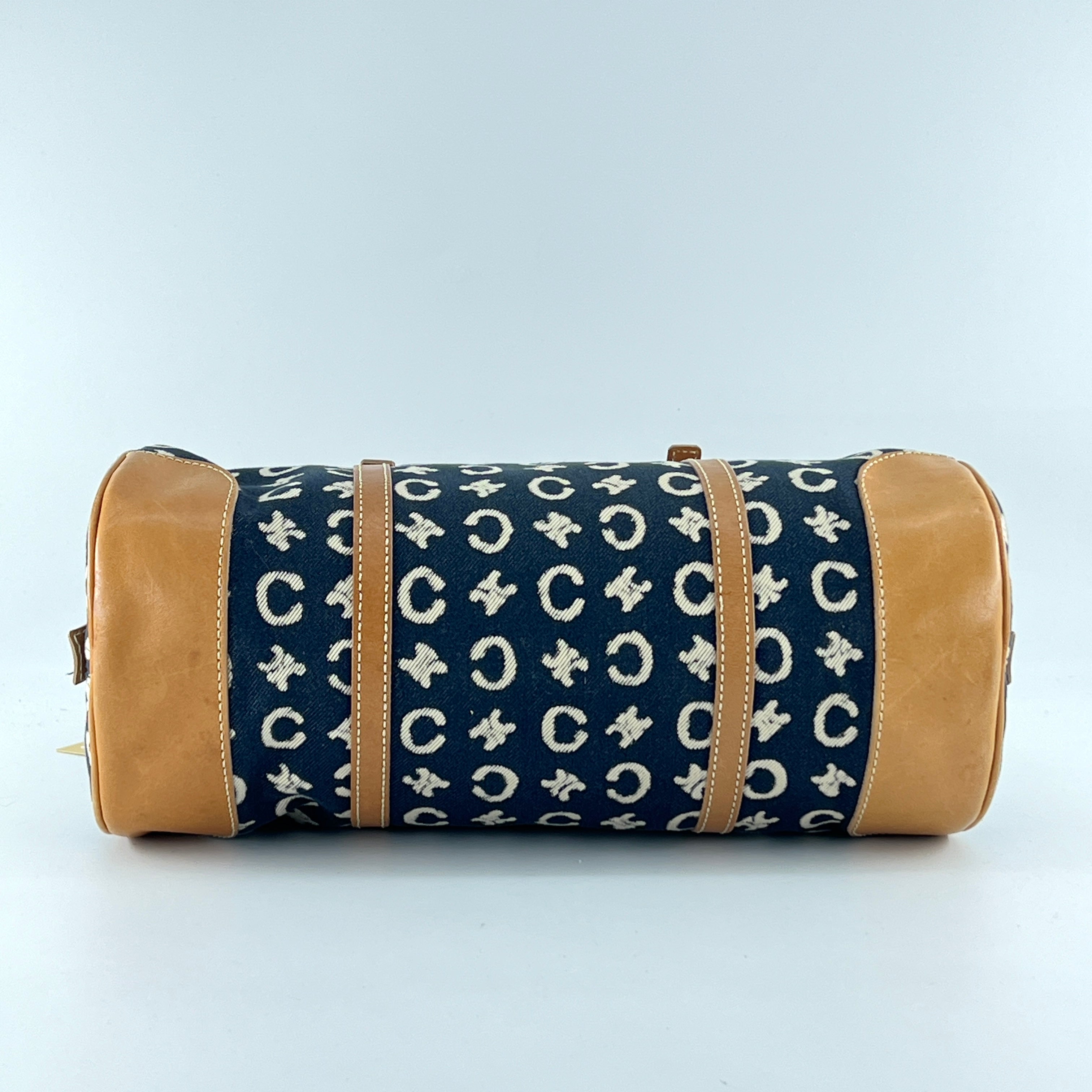 Celineline Vintage Canvas Shoulder Bag