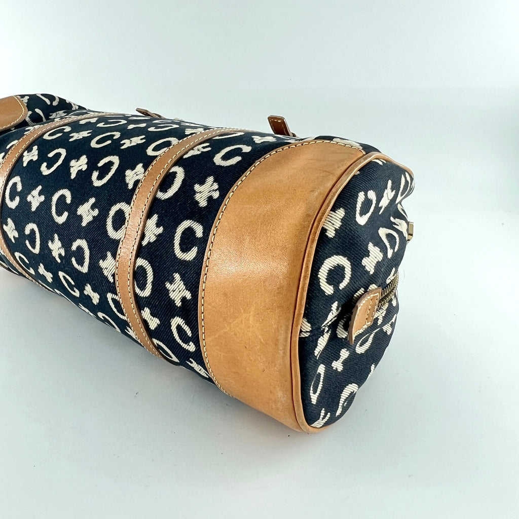 Celineline Vintage Canvas Shoulder Bag