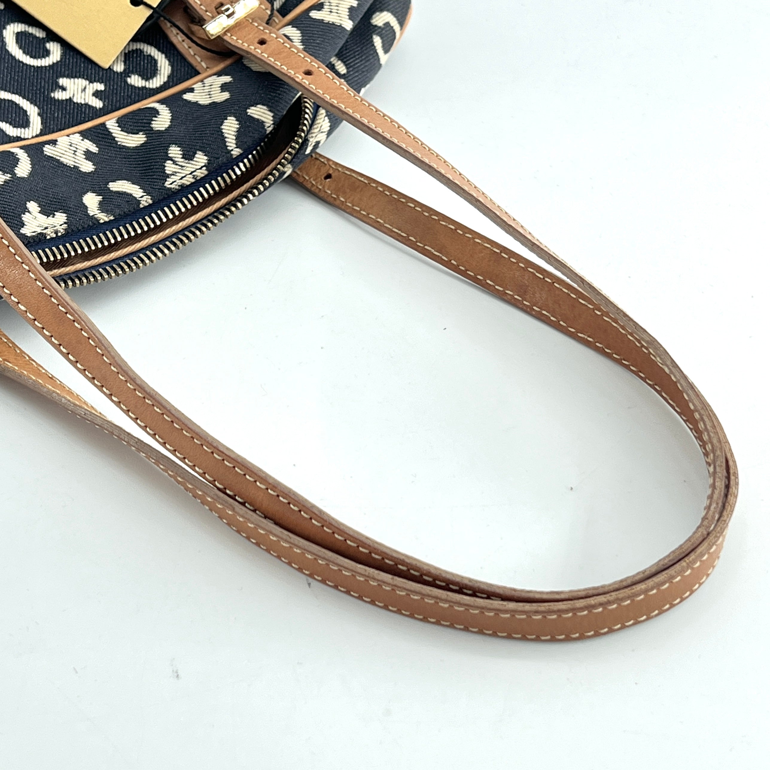 Celineline Vintage Canvas Shoulder Bag