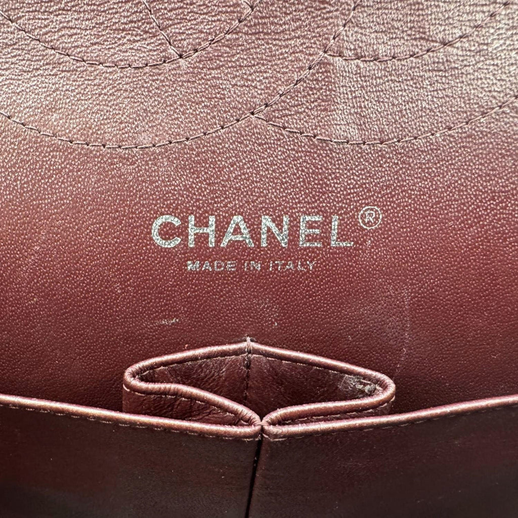 Chanel Classic Jumbo Double Flap Quilted Caviar Leather Shoulder Bag Black