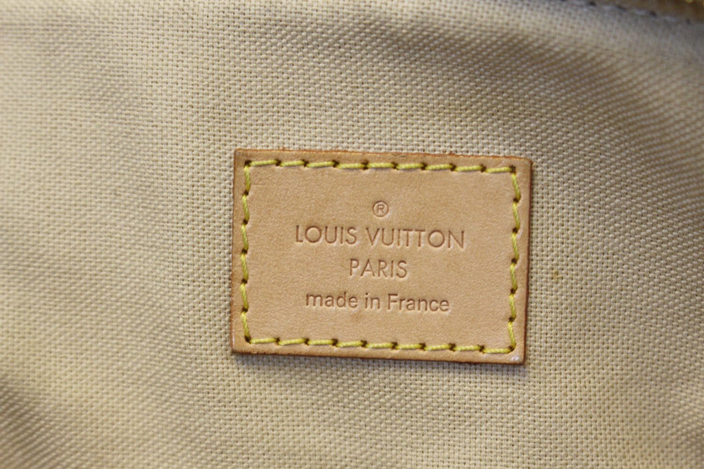 LOUIS VUITTON Damier Azur Siracusa GM Shoulder Handbag