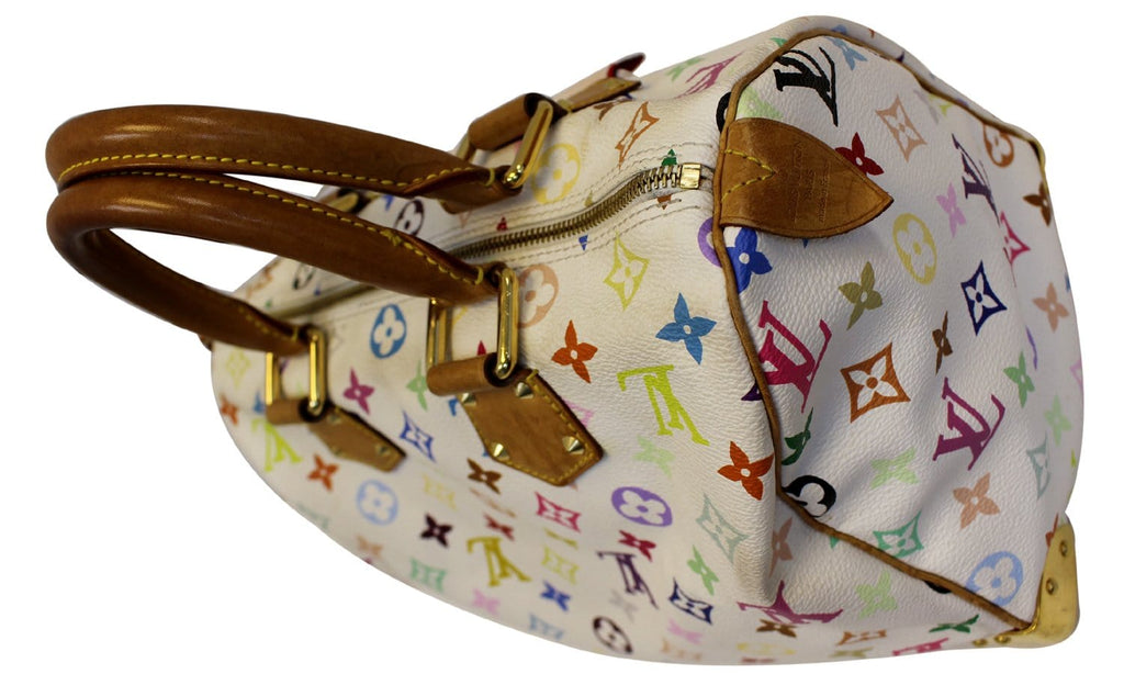 LOUIS VUITTON Monogram Multicolor Speedy 30 Satchel Bag