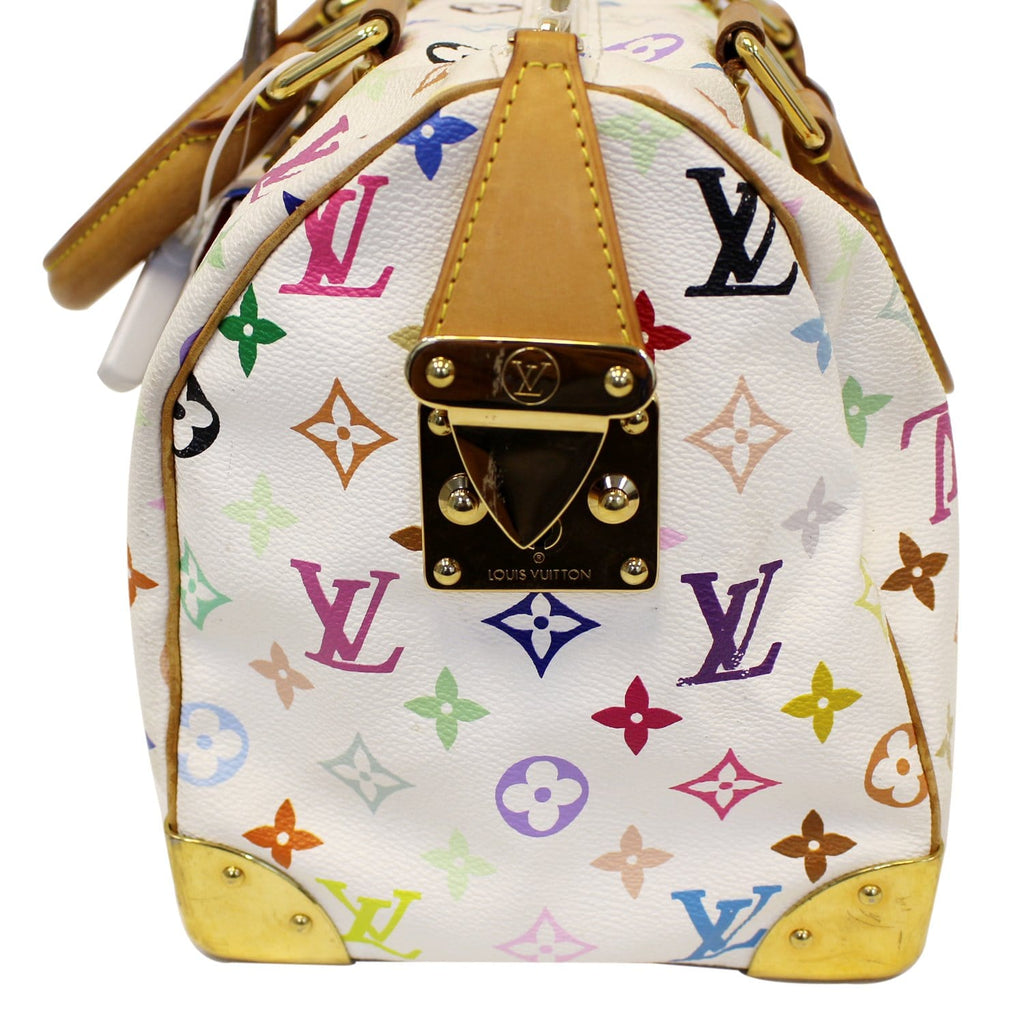 LOUIS VUITTON Monogram Multicolor Speedy 30 Satchel Bag