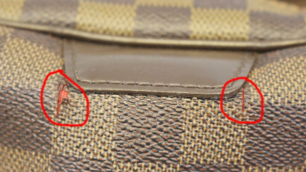 LOUIS VUITTON Damier Ebene Rivington PM Shoulder Bag  (  Please see the pictures )