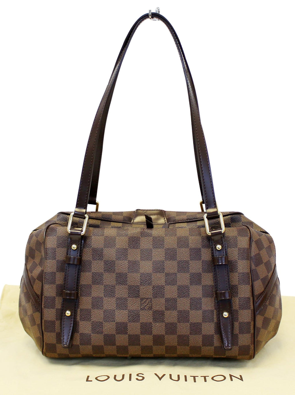 LOUIS VUITTON Damier Ebene Rivington PM Shoulder Bag  (  Please see the pictures )